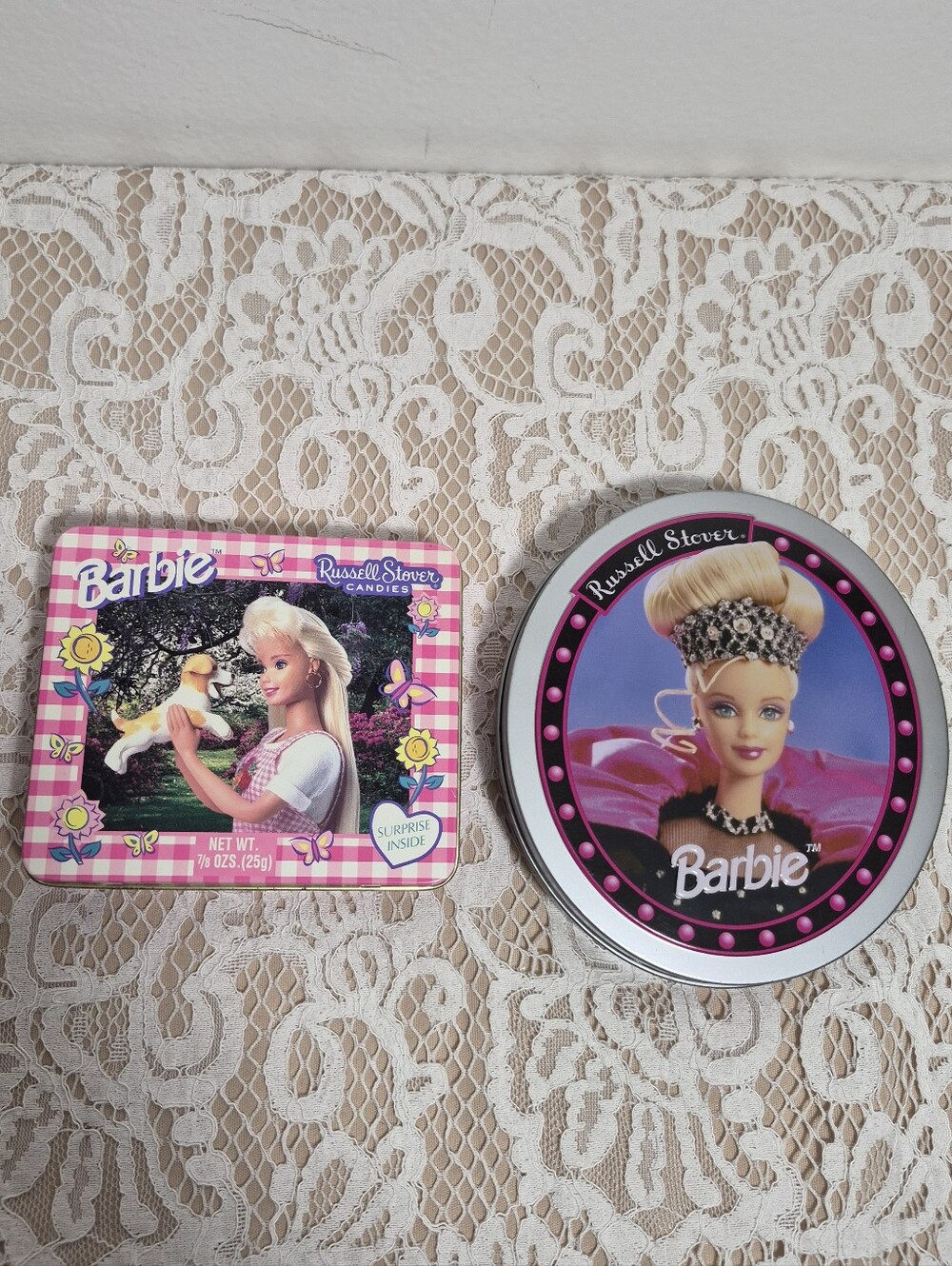 90s Barbie Tins